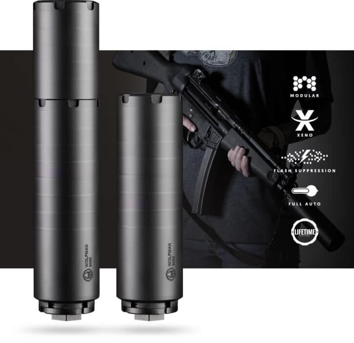 Wolfman modular silencer