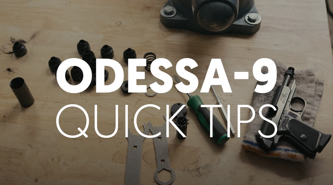 Quick Tips for Cleaning the Odessa-9